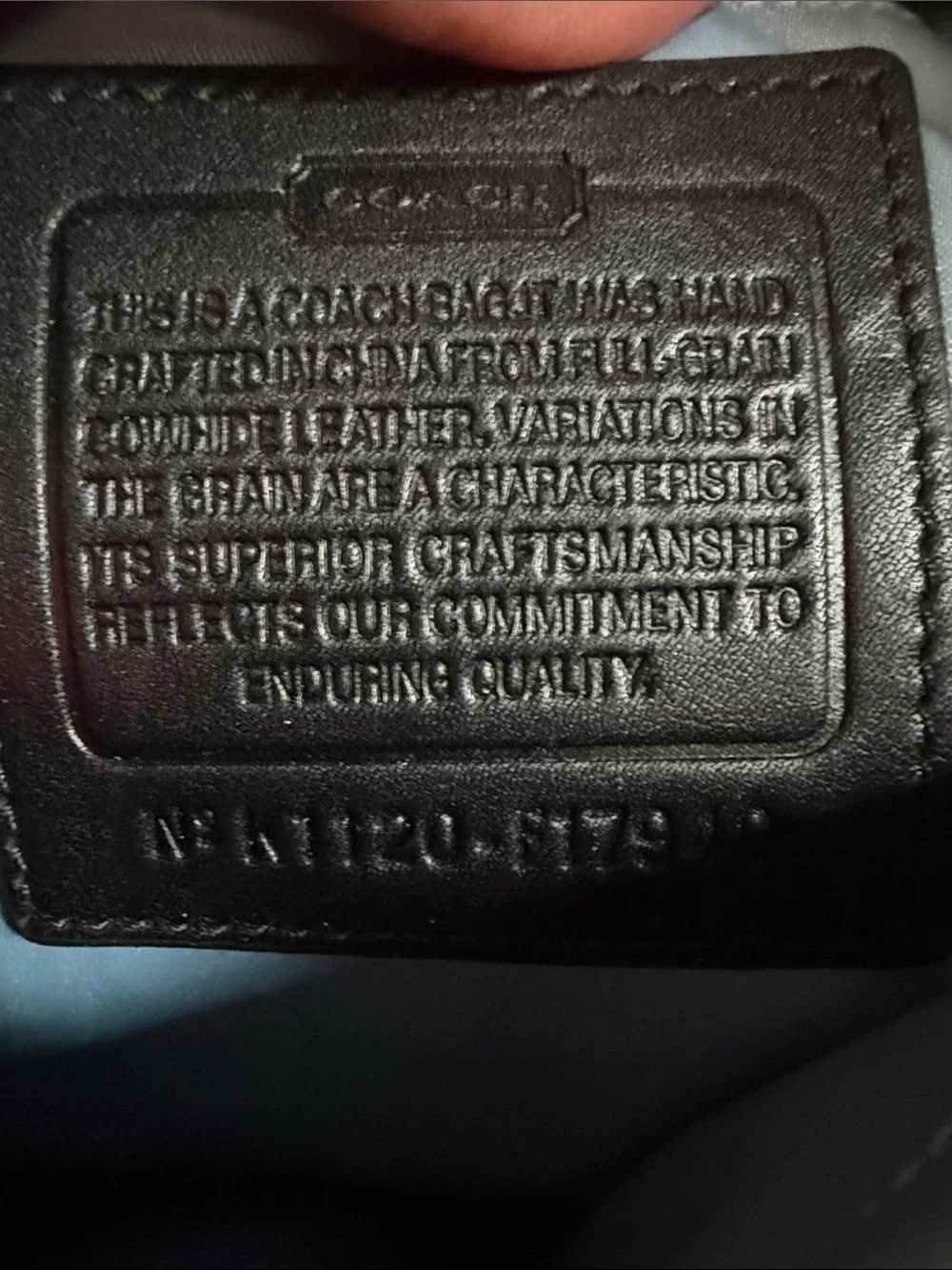 Coach Black Diaper Bag